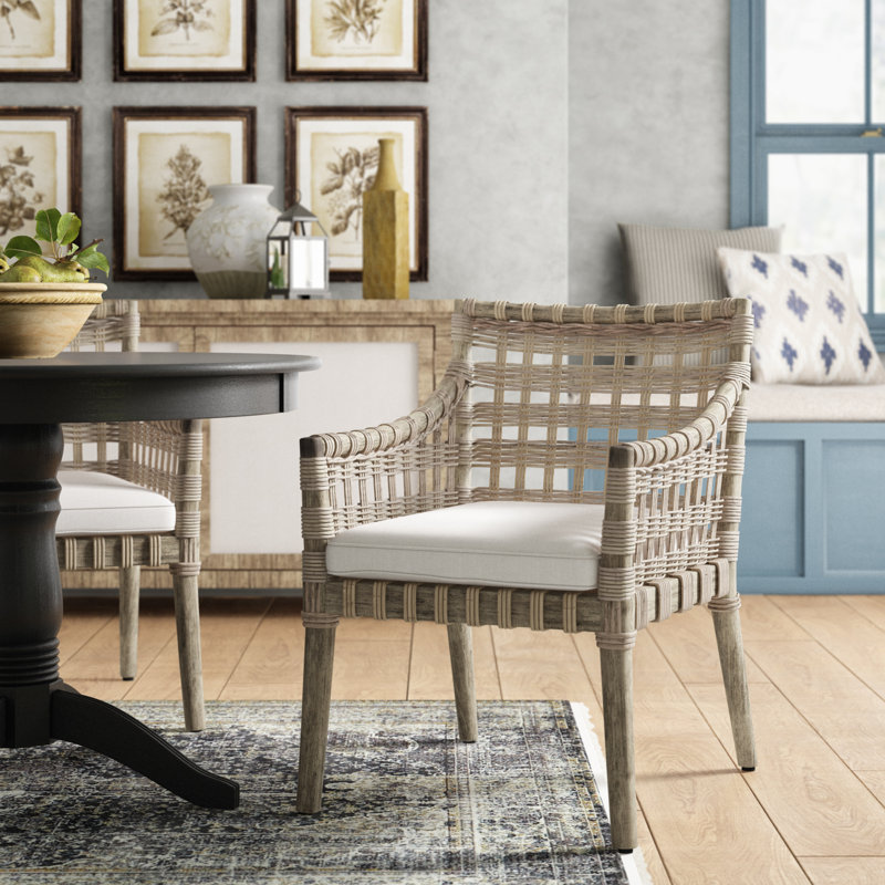 Birch Lane™ Coolidge Solid Back Arm Chair & Reviews Wayfair